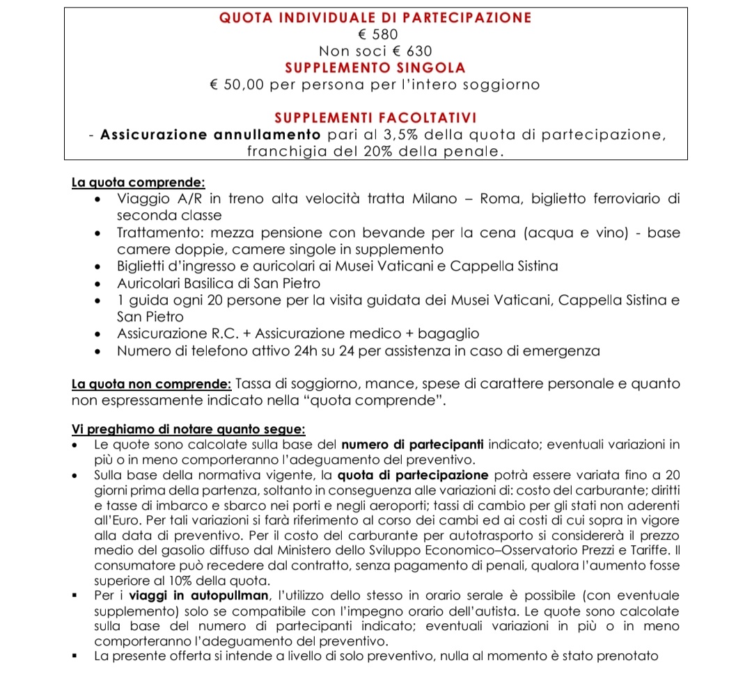 Il Giubileo 2025. Roma e Udienza Papale 